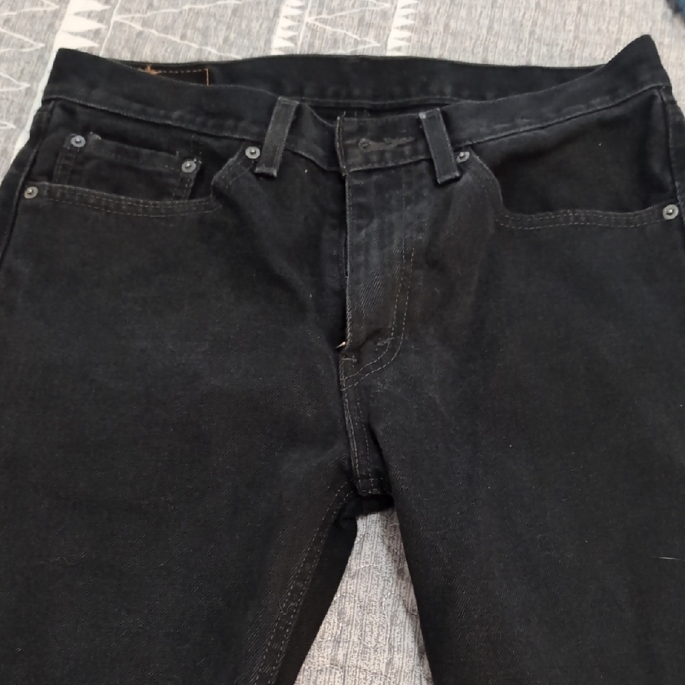 Levi's Men's Dark Denim Jeans - Picture 3 of 6